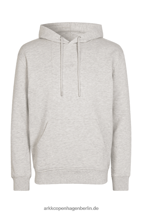 grau meliert Kapuzenpullover ARKK Copenhagen 200F287