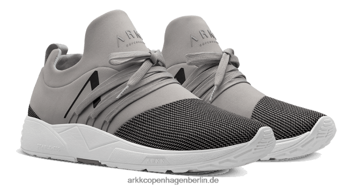 Frauen silbergrau schwarz Rabenmasche s-e15 ARKK Copenhagen 200F184