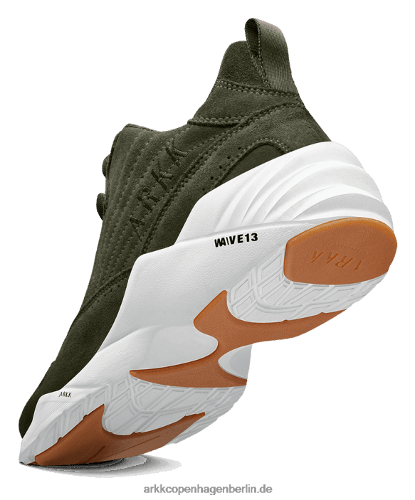 Männer Dunkler Armeekaugummi tencraft wildleder w13 ARKK Copenhagen 200F56