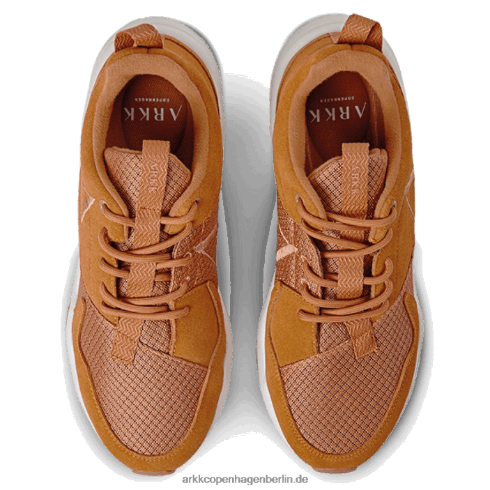 Männer brauner Marshmallow-Kaugummi asymtrix wildleder 3.0 f-pro90 ARKK Copenhagen 200F42