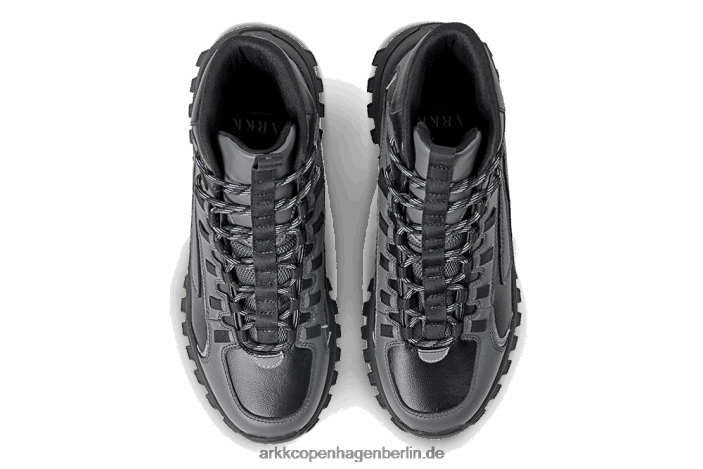 Männer schwarzer Burgfelsen apaze hightop leder hl t-s19 ARKK Copenhagen 200F41