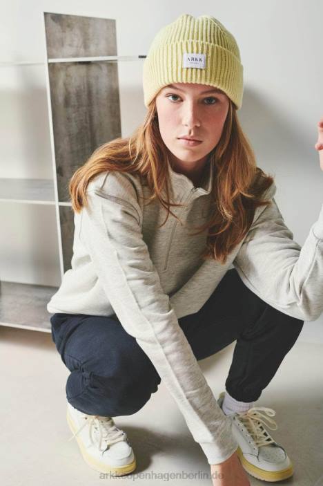 Kaffee braun klassische Mütze ARKK Copenhagen 200F245