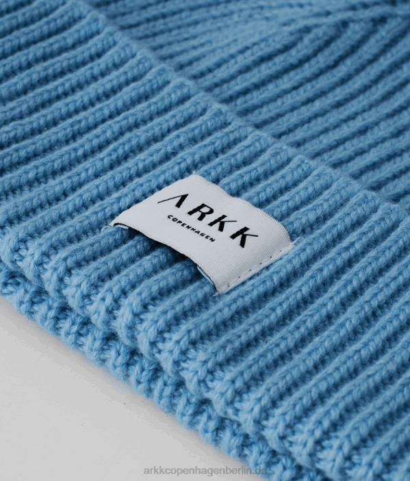 ruhiges blau klassische Mütze ARKK Copenhagen 200F285